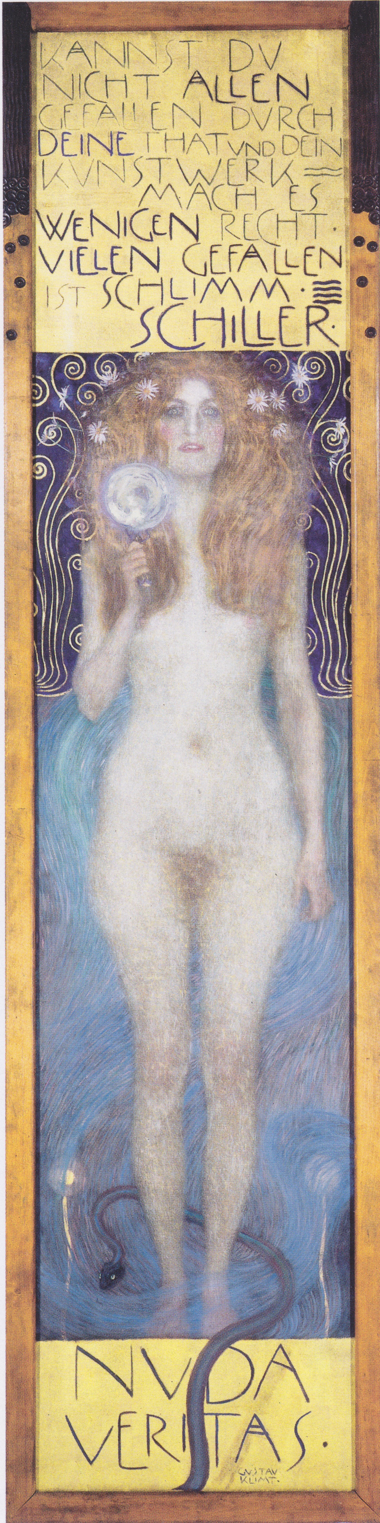 Gustav Klimt - Nuda Veritas 1899